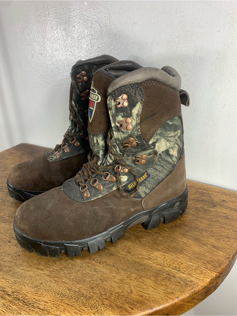 La crosse vintage hunting walking hiking waterproof boots